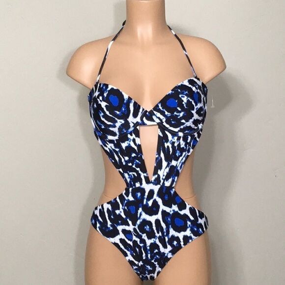 TOPSHOP Kendall + Kylie animal print monokini.NWT - Picture 4 of 9